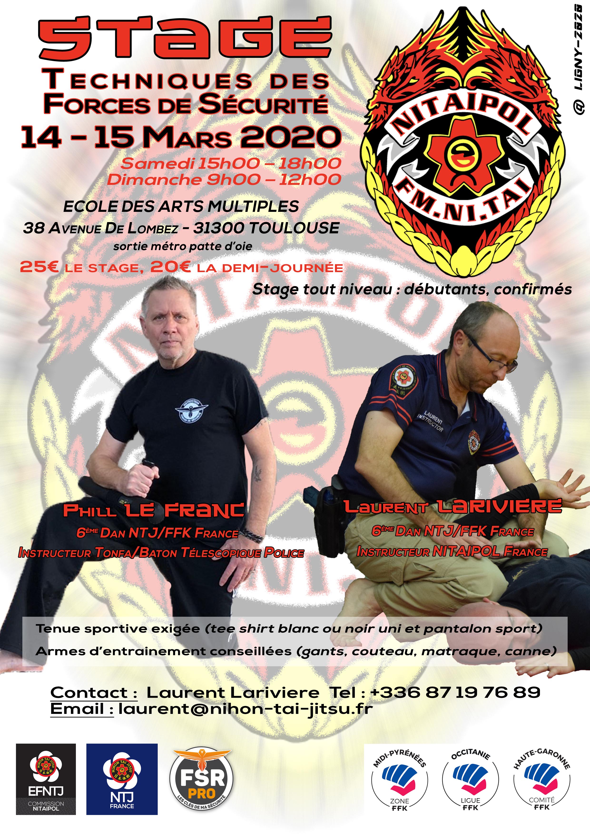 2020-03-14 et 15 stage NITAIPOL Toulouse